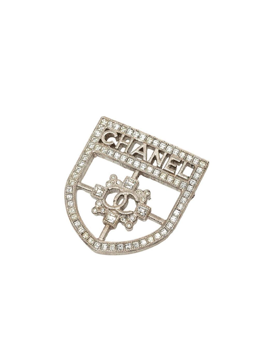 Chanel Brooch Metal And Rhinestone #371356C99B